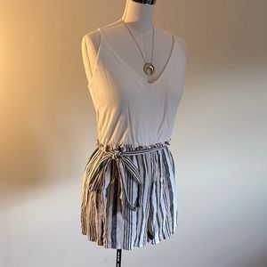 Juniper Blu white romper